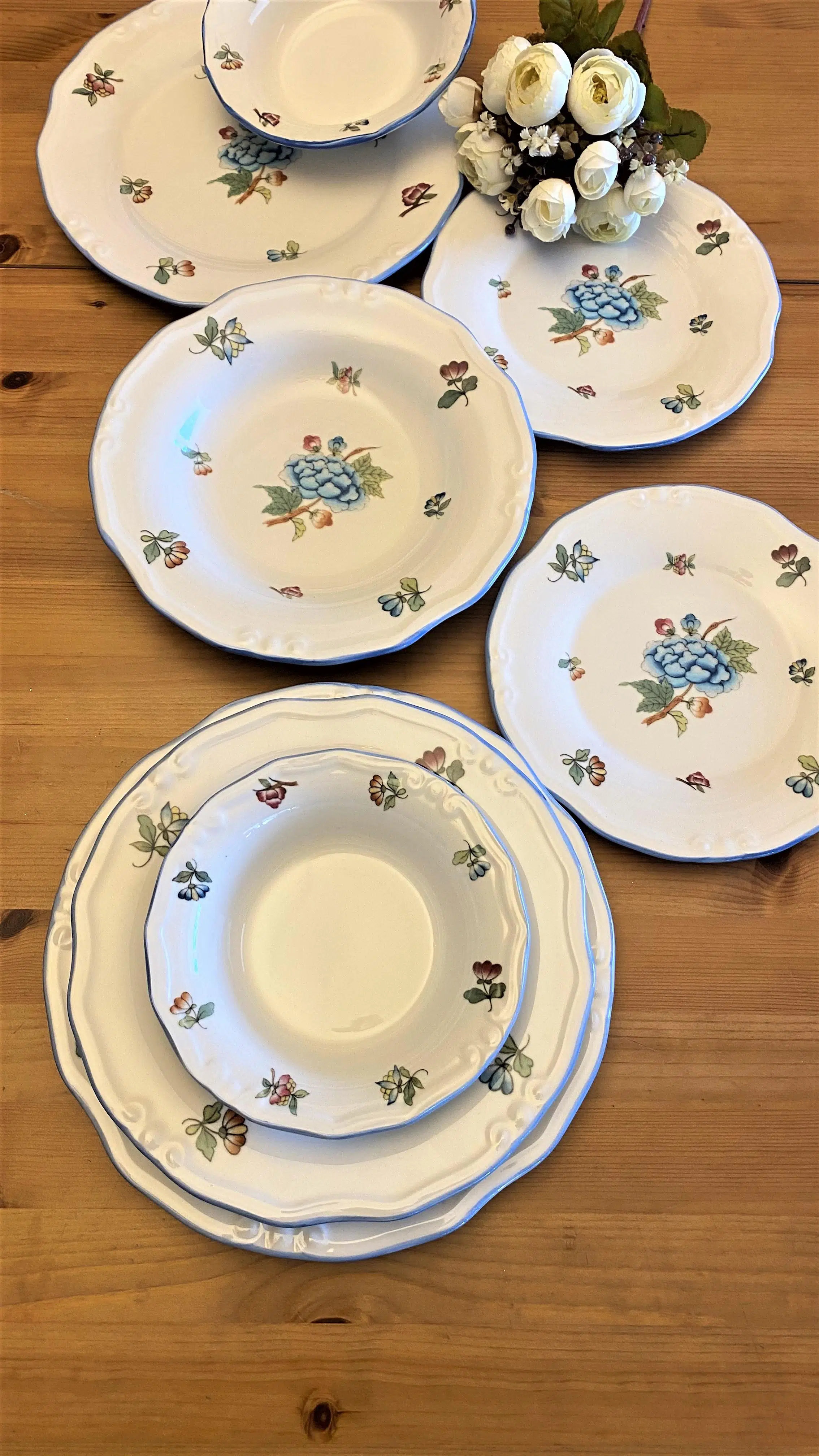 Prs 133 Gardenya 24 Parça Yemek Takımı