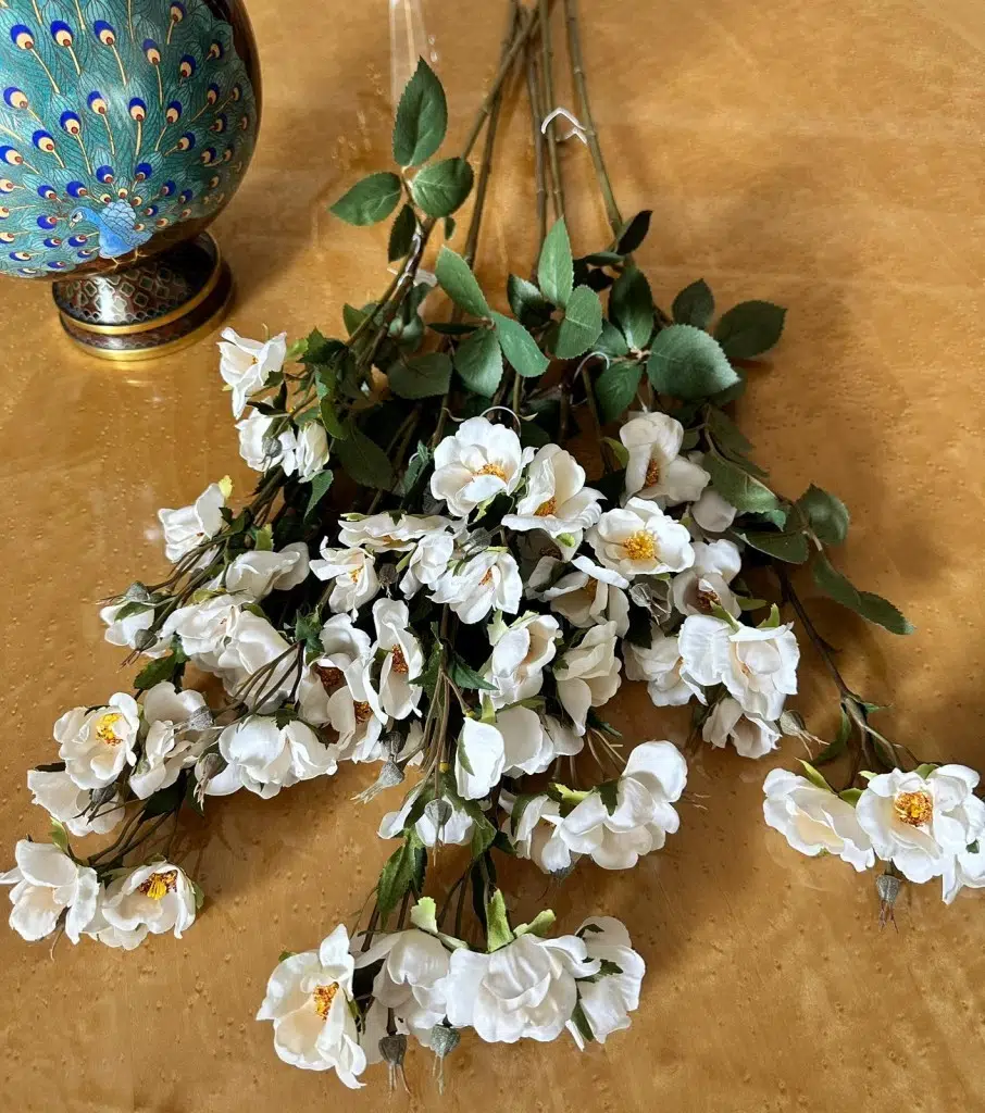 6lı Krem Gelincik Dalı