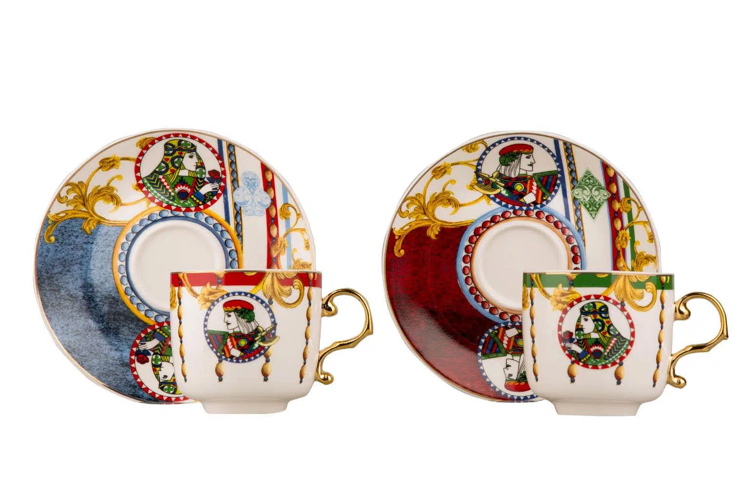 Lyeg 185 Lucky 6 LI Bone Çay Fincan Seti