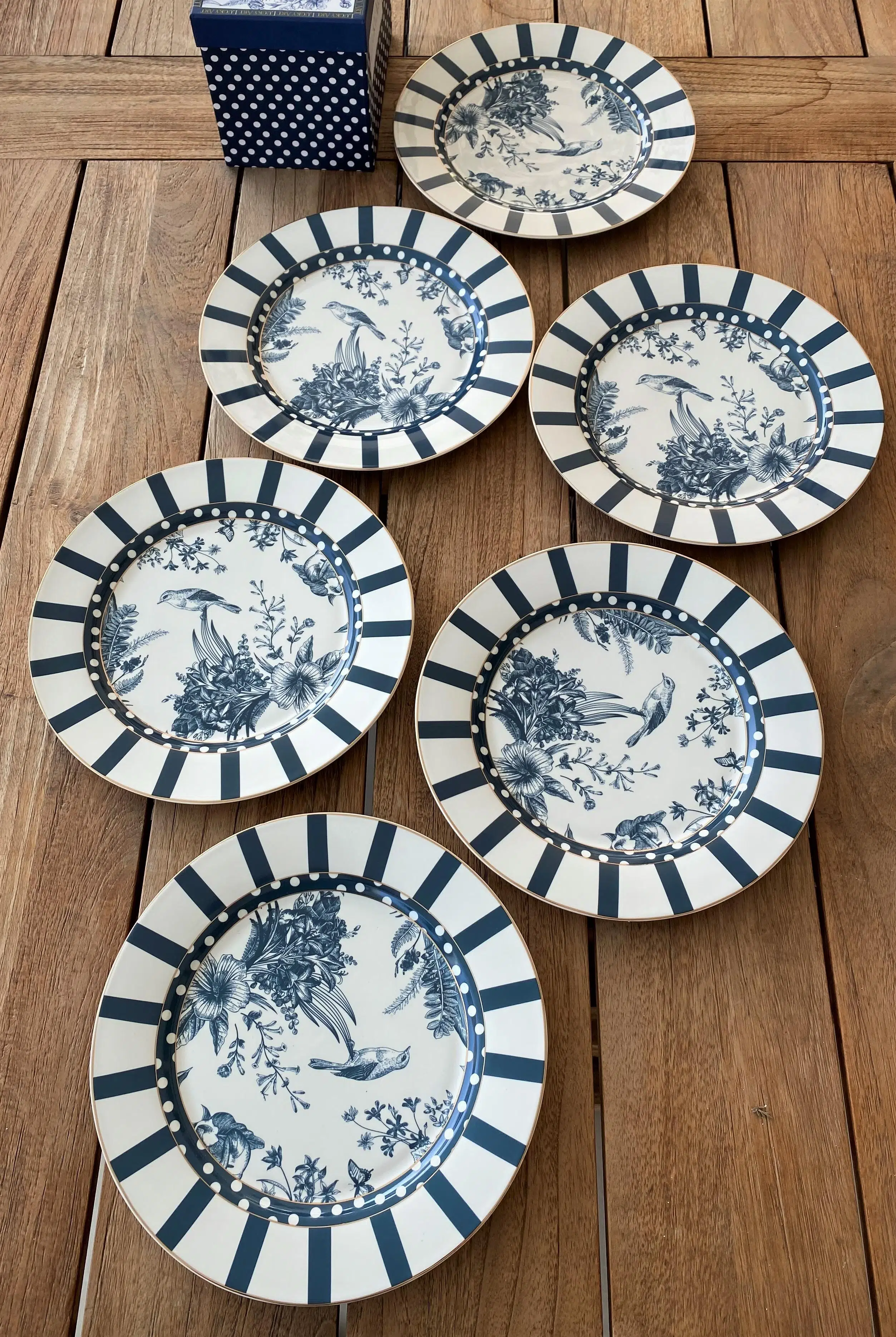 Lyhd 393 Karina Bone 6LI Servis Tabağı Seti