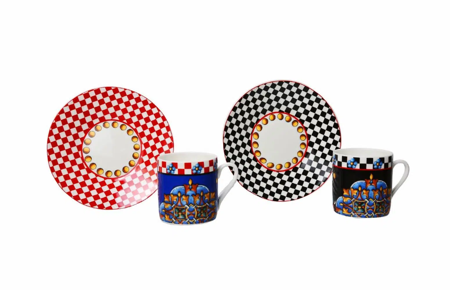 Lyhd 404 Ember Bone 6 Lı 80 CC Kahve Fincan Seti