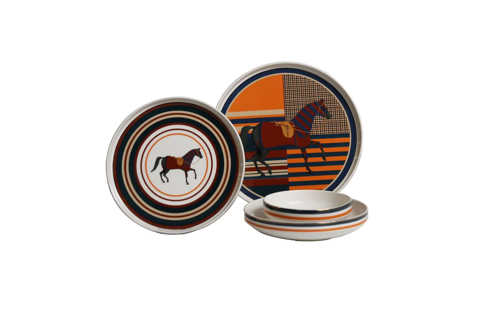 Lyxı 014 Miriam 24 Parça Bone Yemek Takımı