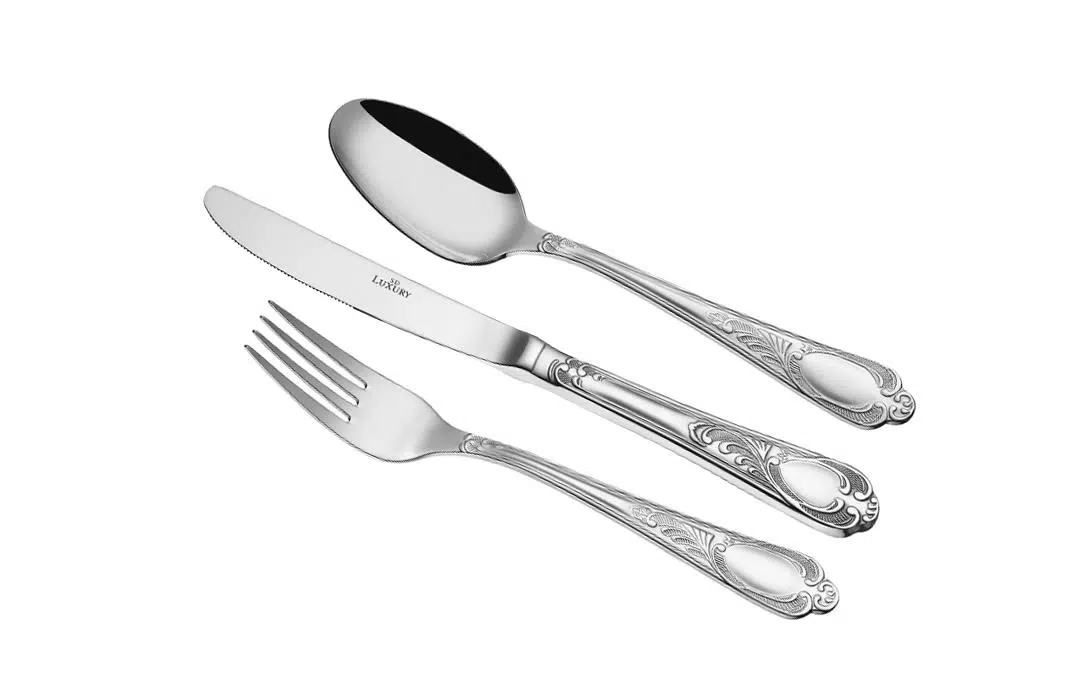 Lyyp 001 Gümüş Çatal Bıçak Takımı 30 Parça