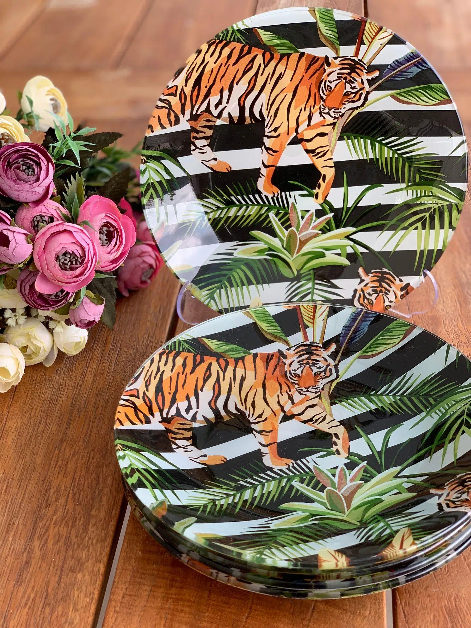 LYZI 001 Jungle 26 CM Tabak 6lı