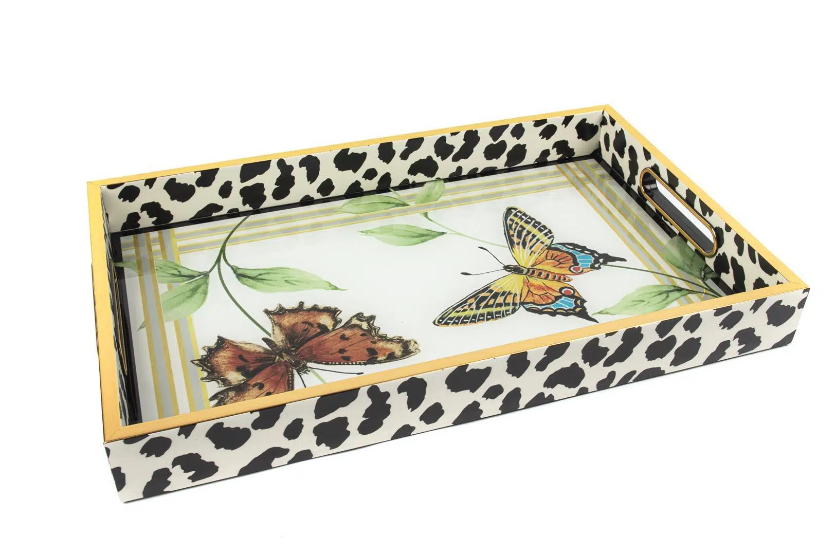 P155.321031 - Kelebekli Tepsi 40x25cm