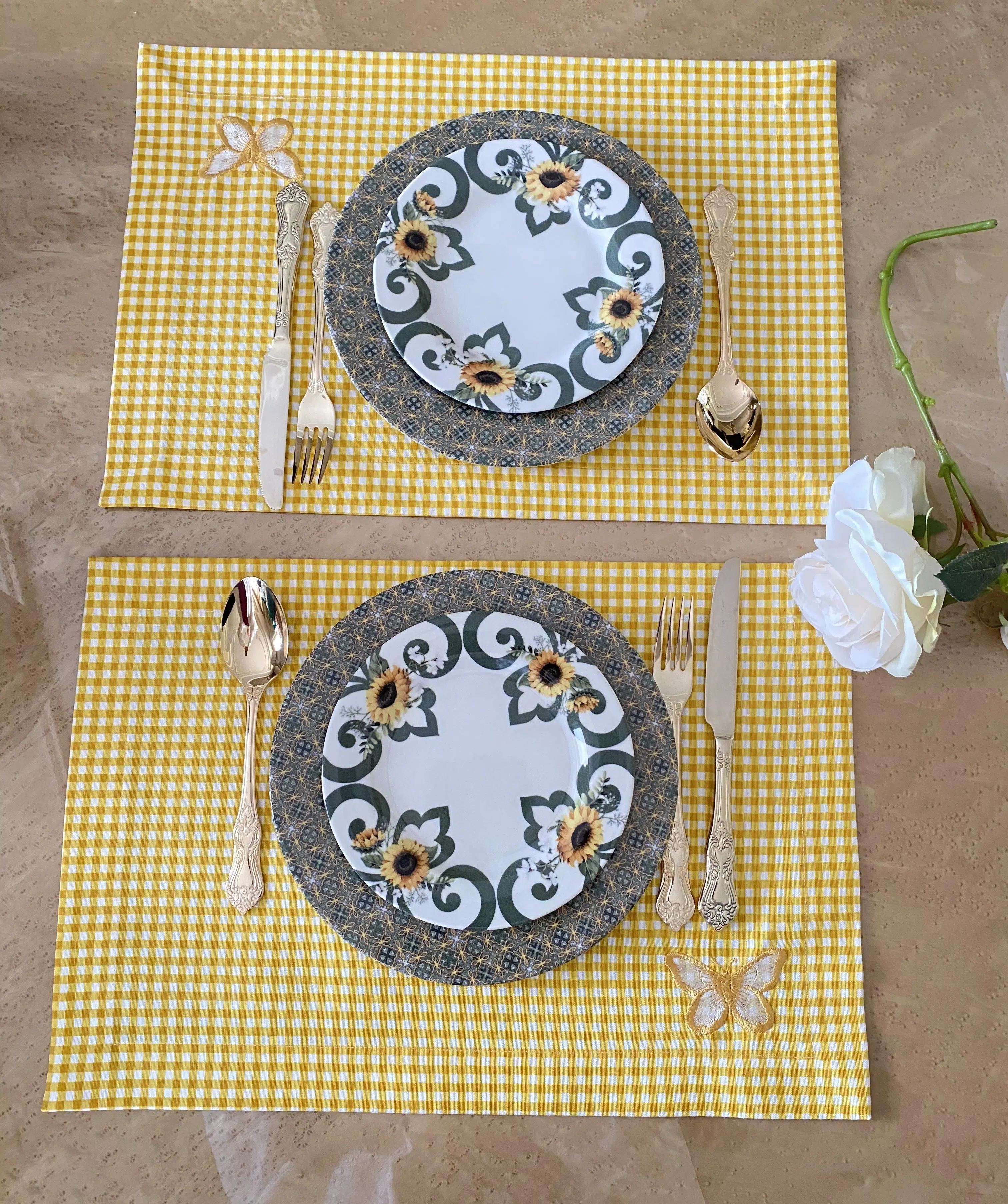 Prs 126 Papatya 24 Parça Yemek Takımı