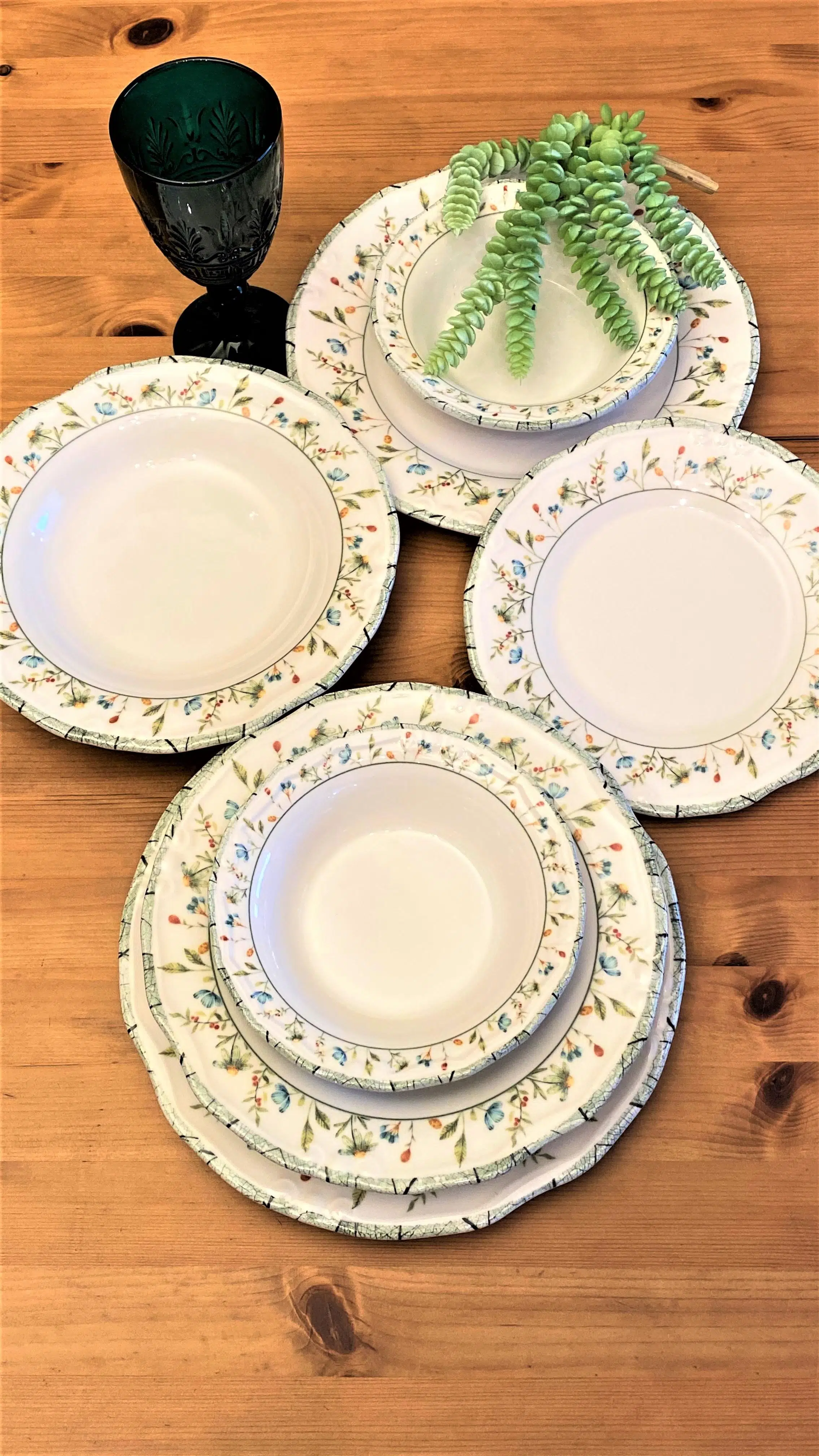 Prs 129 Leylak Bahçesi 24 Parça Yemek Takımı