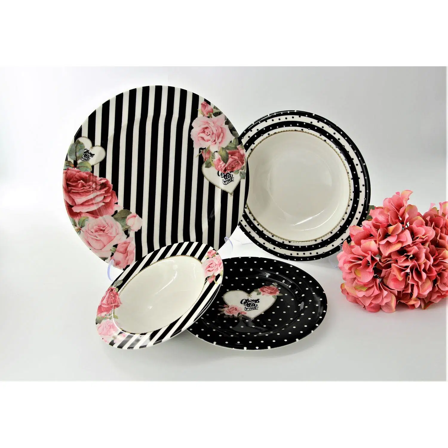 Prs 94 Black Rose Yemek Takımı