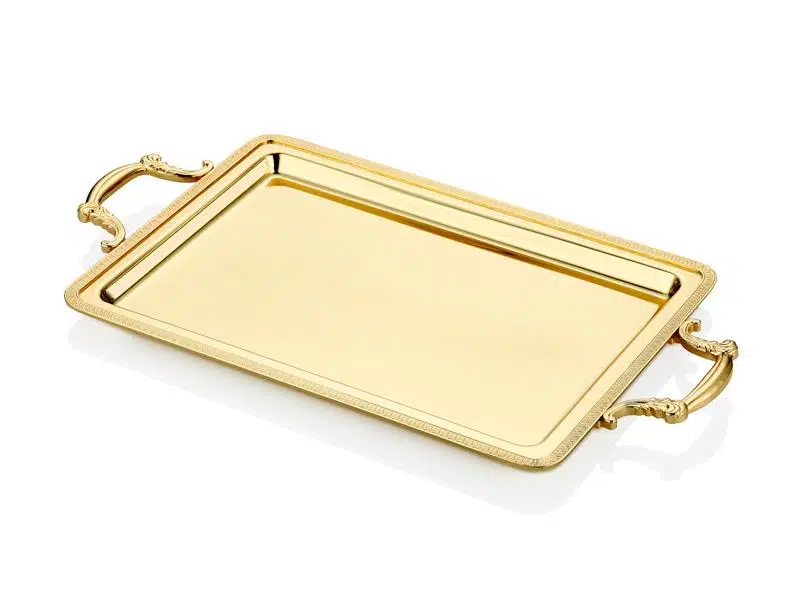 SEA-977123-A Mat Altın Tepsi