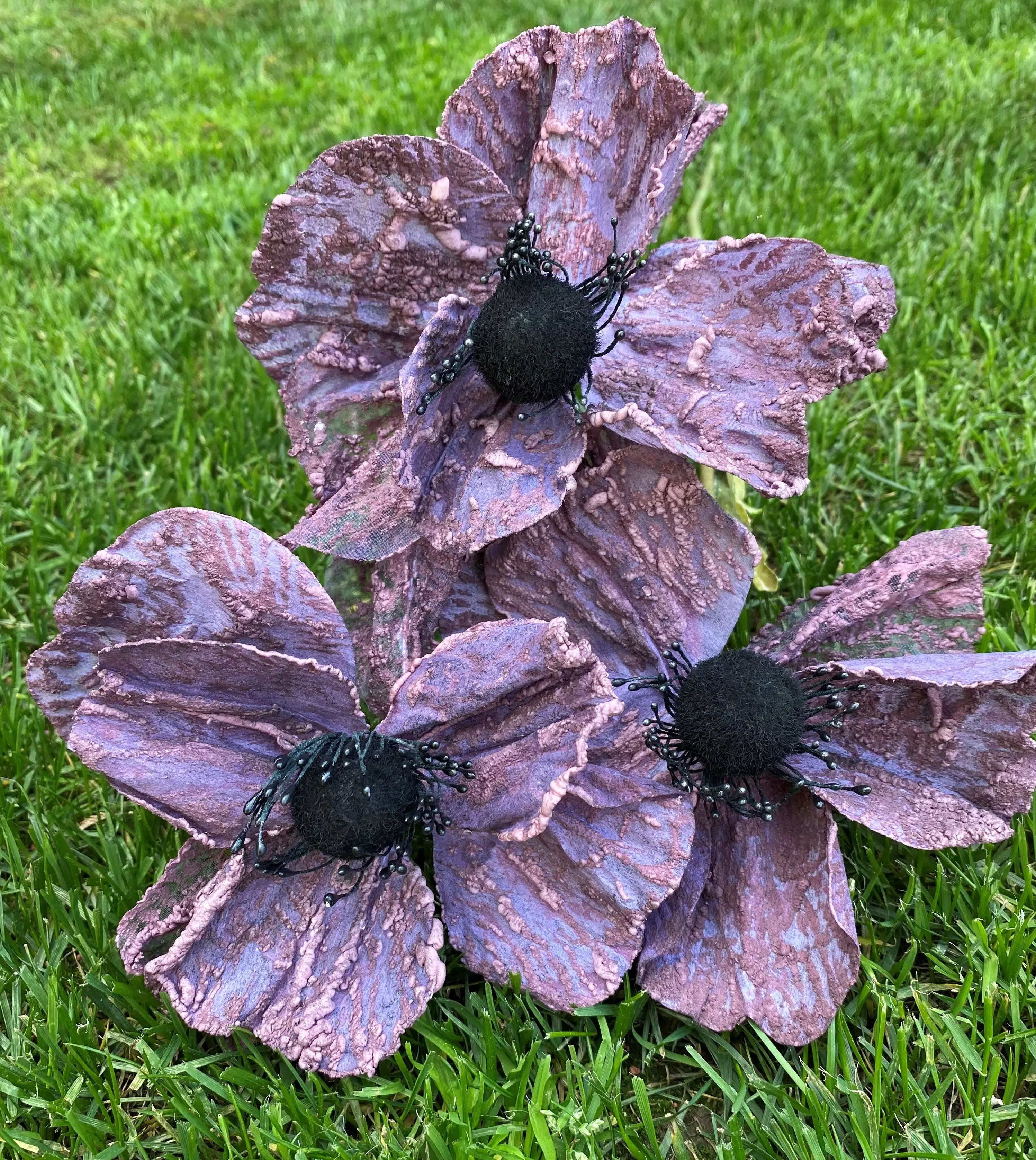 SR 215 Mau 1 Adet Gelincik Dalı Leylak