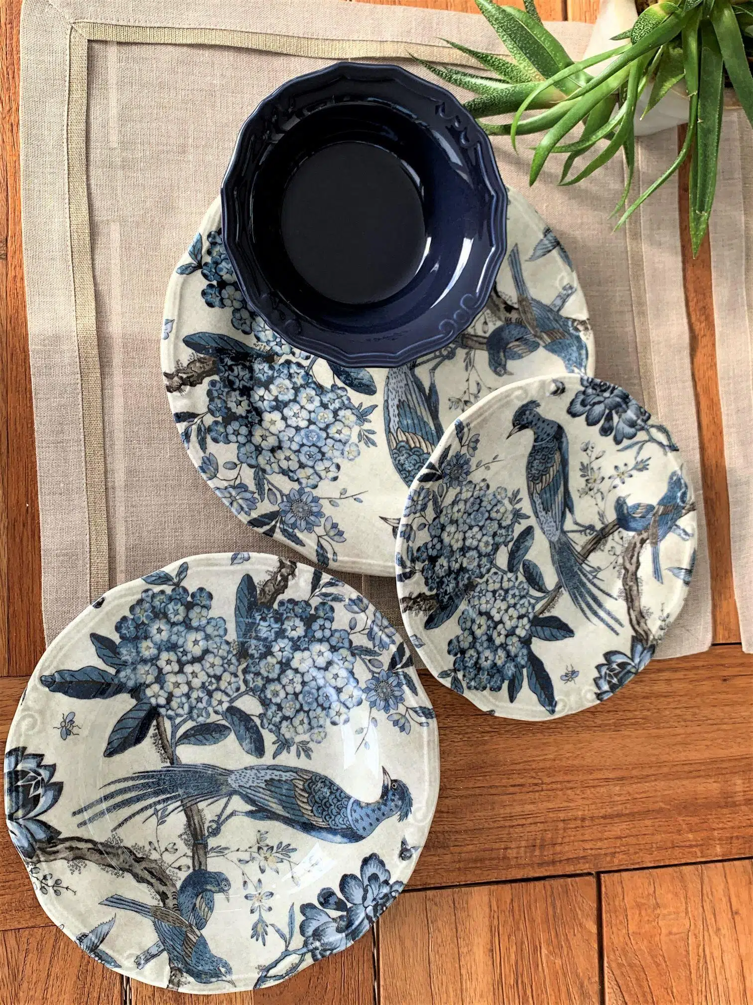 DN314 Tavuskuşu 24 Parça Yemek Takımı