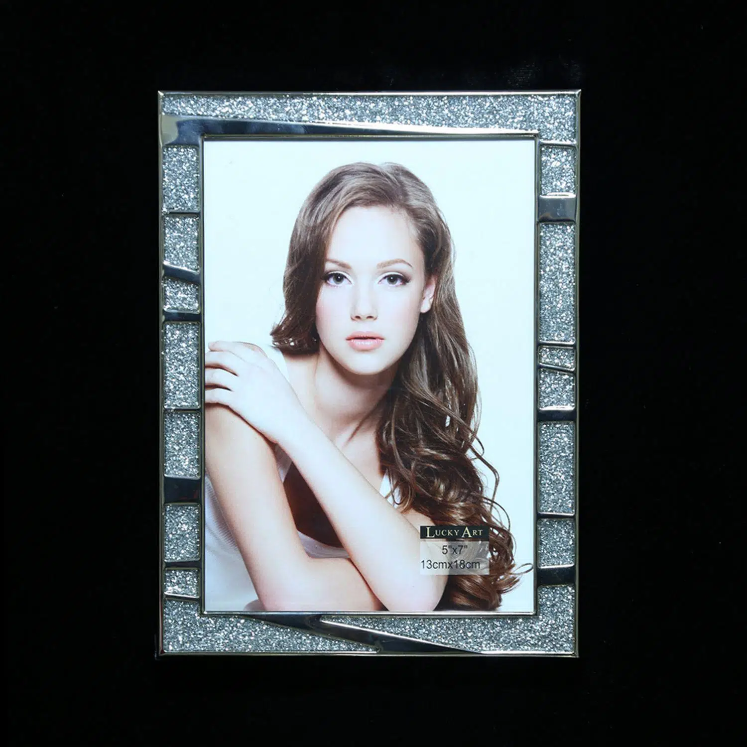 UE 020 Gümüş Taşlı Çerçeve